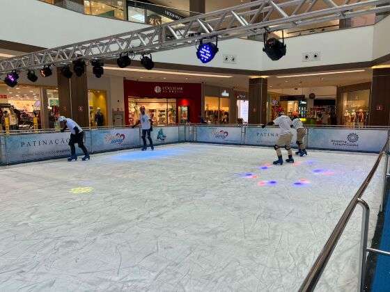 Pista patinação gelo