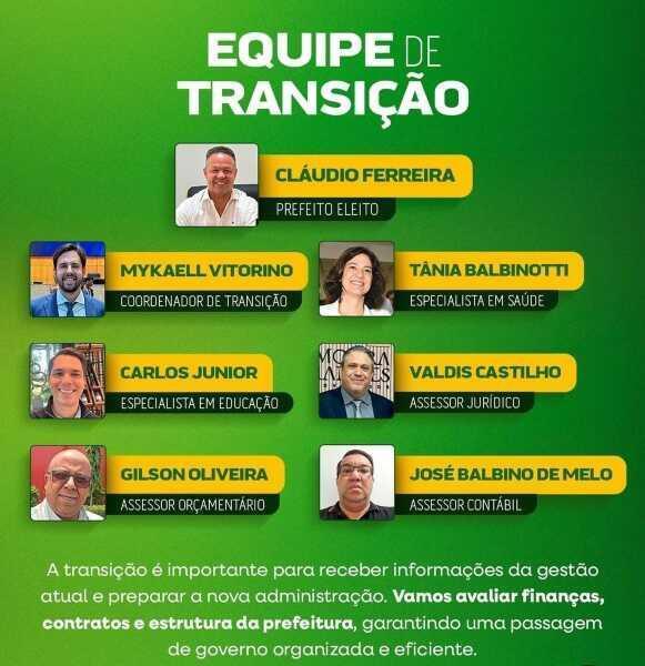 EQUIPE CLÁUDIO